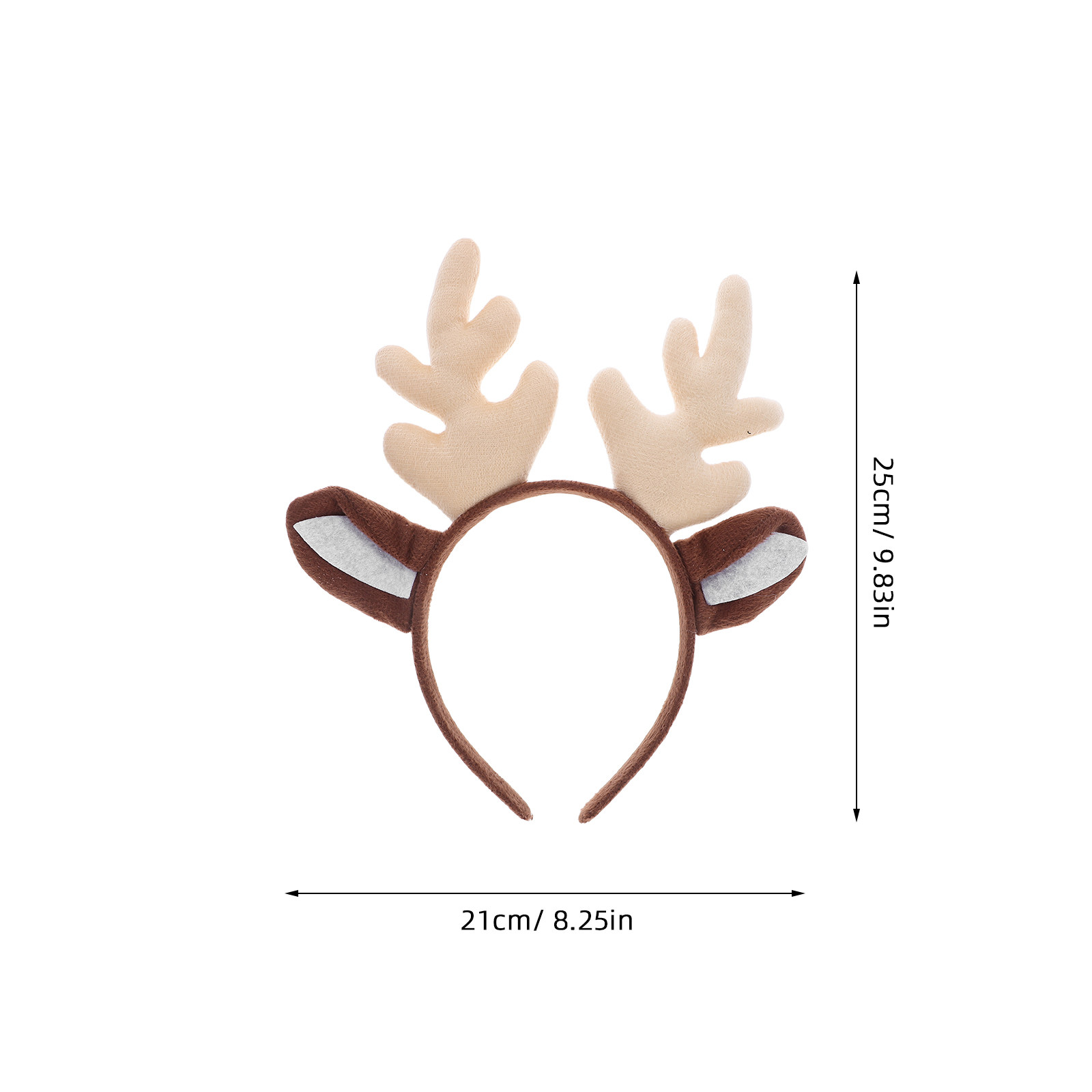 かわいい鹿の角のクリスマスパーティー用ヘッドバンド4個セット - Reindeer Antlers Headband のレビューと価格