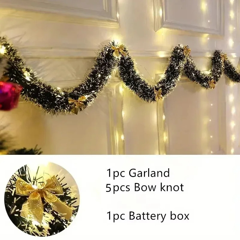 2M LEDライト付きクリスマスティンセルガーランド、光沢の - Led Fairy String Lights のレビューと価格